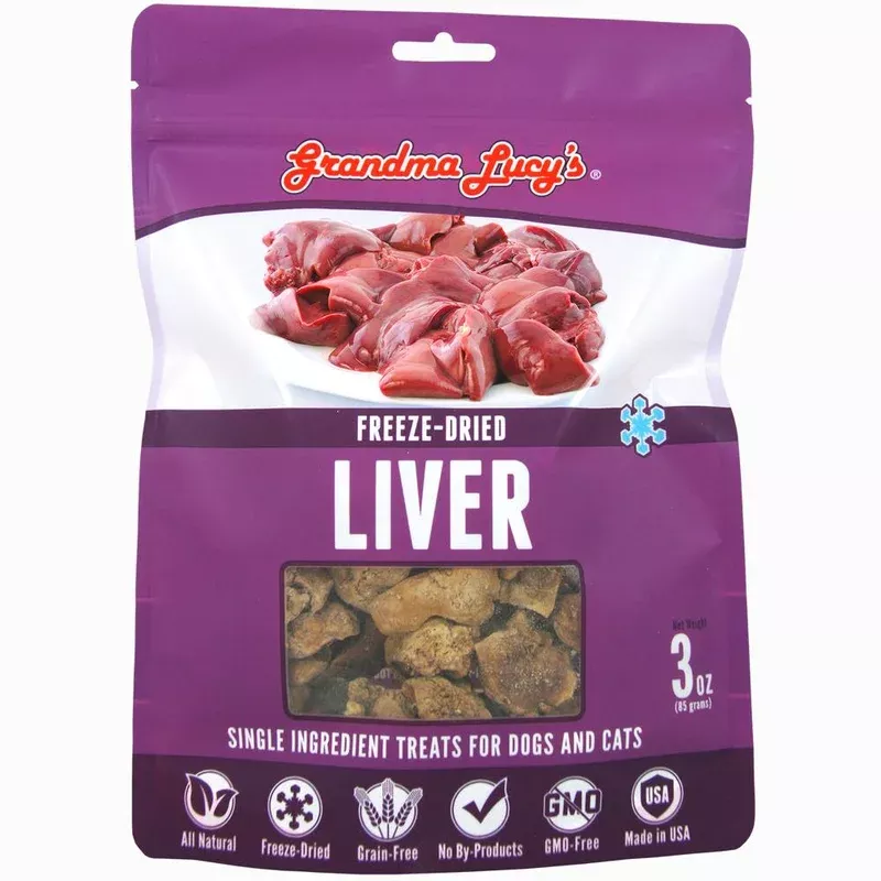 10-off-grandma-lucy-s-freeze-dried-liver-single-ingredient-cat-dog-treats-2-5oz 10% OFF: Grandma Lucy’s Freeze-Dried Liver Single Ingredient Cat & Dog Treats 2.5oz