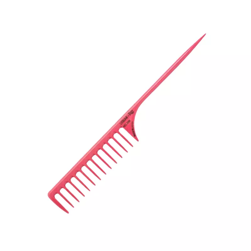 10-rat-tail-comb-296-pink-by-utsumi 10″ Rat Tail Comb #296 Pink by Utsumi