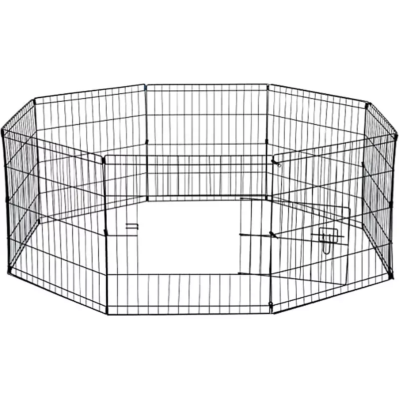 24″ Wire Playpen for Small Dogs