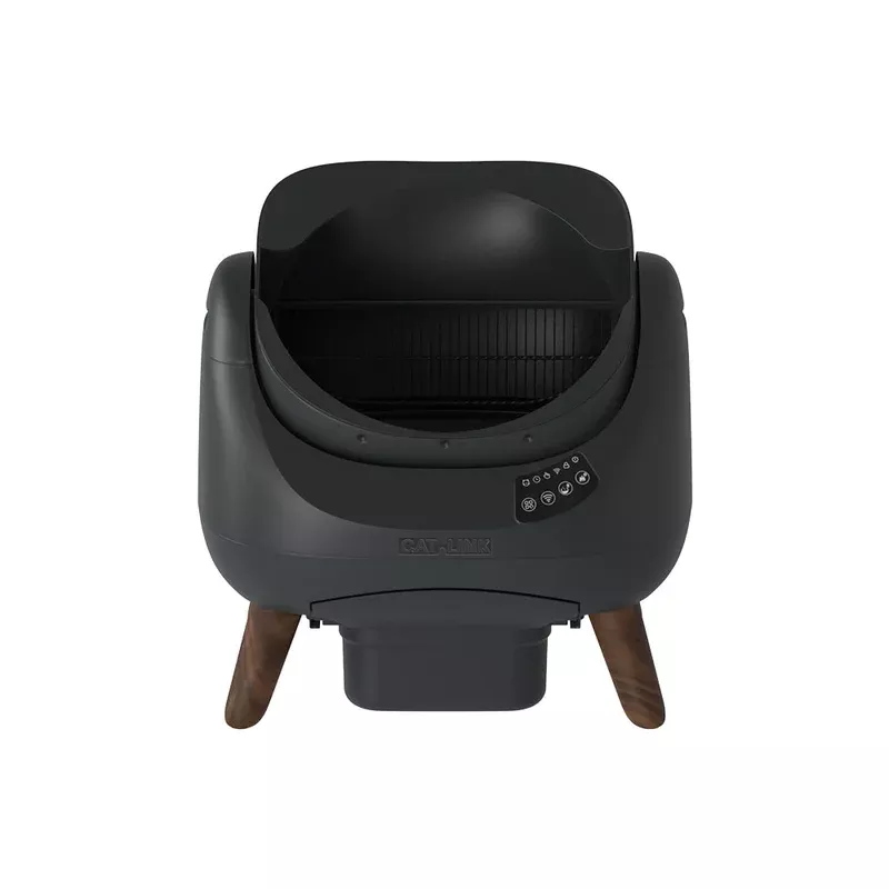 2Year WarrantyCATLINK Self-Clean Smart Cat Litter Box – Scooper Open-X Grey