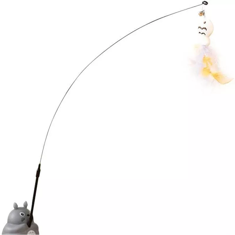 360-rotating-cat-teaser-toy-with-feather-bell-stick-on-base 360 Rotating Cat Teaser Toy with Feather & Bell – Stick-On Base