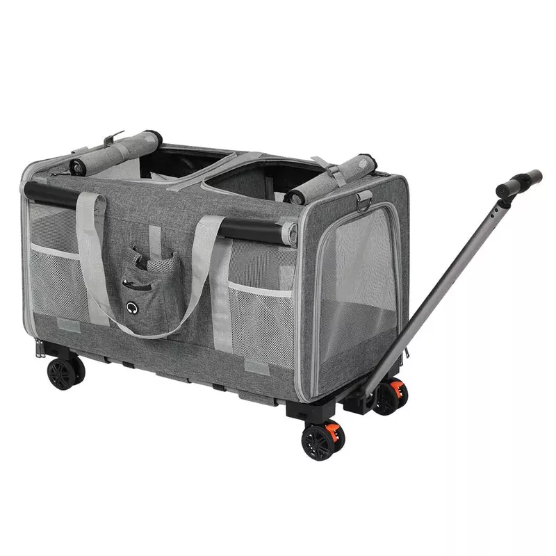 4-wheel-pet-carrier-large-dogs-cats 4-Wheel Pet Carrier for Large Dogs & Cats