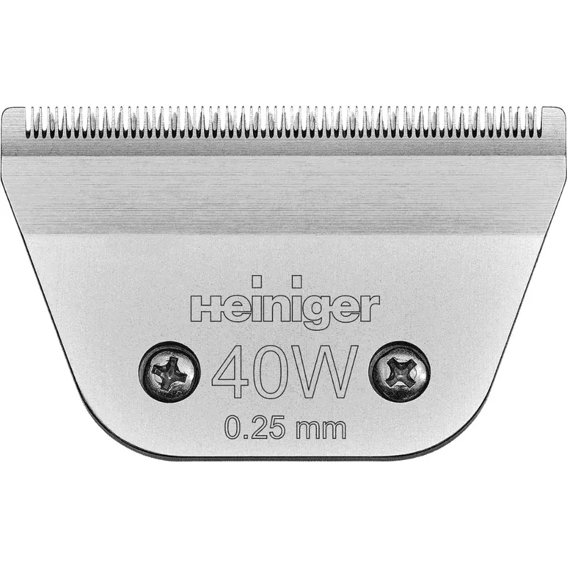 40w-clipper-blade-0-25mm-by-heiniger #40W Clipper Blade 0.25mm by Heiniger