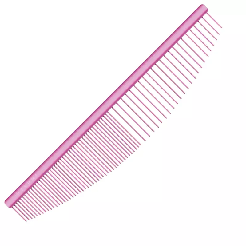 6-5-half-moon-comb-pink-by-utsumi 6.5″ Half Moon Comb Pink by Utsumi