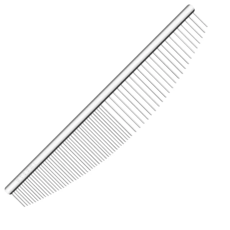 6.5″ Half Moon Comb Silver by Utsumi