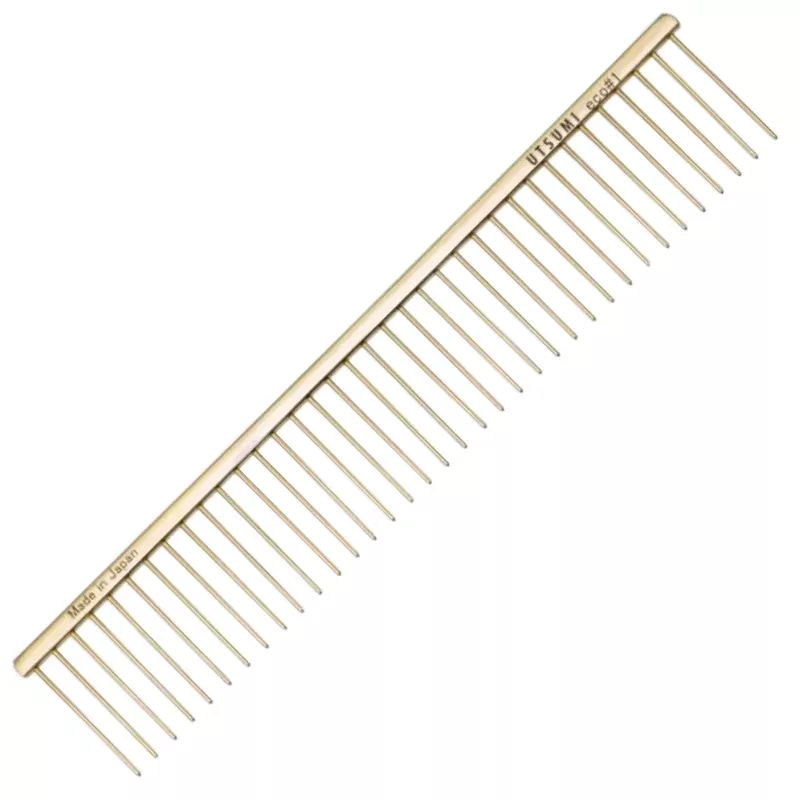 9-6-eco-1-comb-gold-by-utsumi 9.6″ ECO #1 Comb Gold by Utsumi