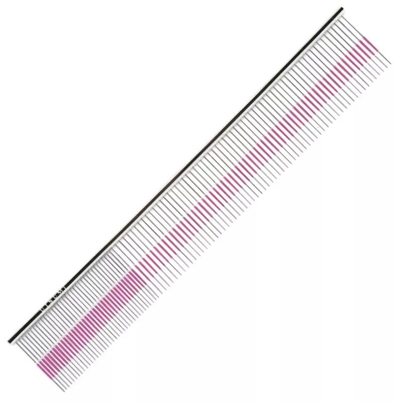 9″ Wide Quarter Pink Line Comb by Utsumi