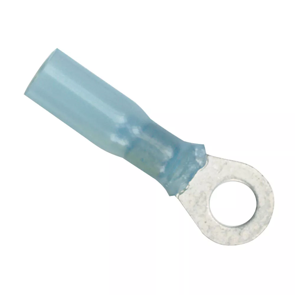 Ancor 16-14 Gauge – 1/4″ Heat Shrink Ring Terminal – 25-Pack [311425]