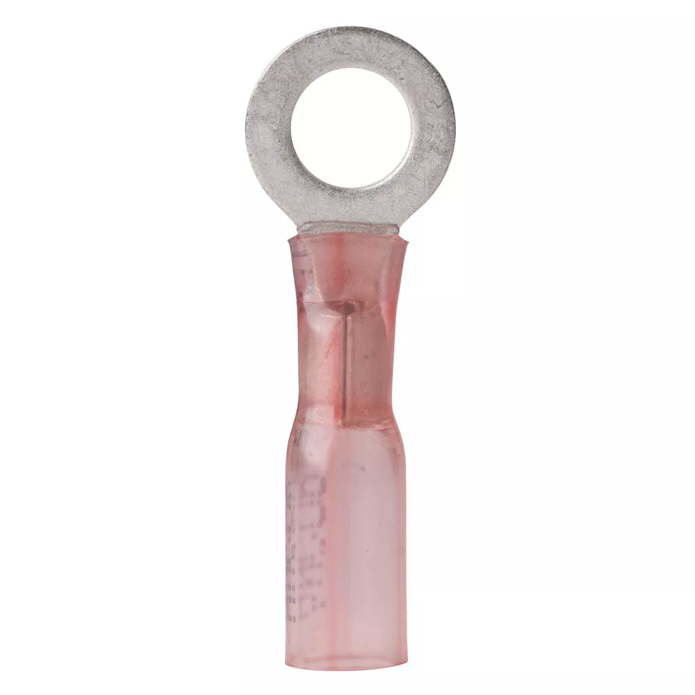 Ancor 22-18 Gauge – 5/16″ Heat Shrink Ring Terminal – 25-Pack [310525]