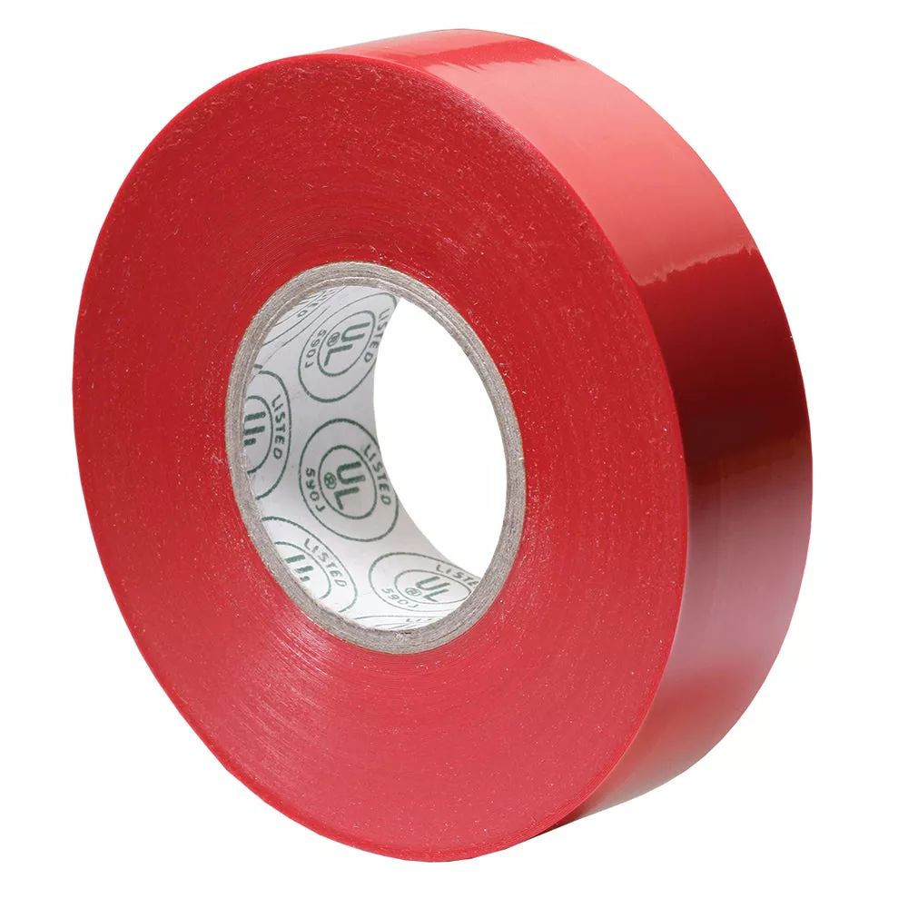 Ancor Premium Electrical Tape – 3/4″ x 66′ – Red [336066]