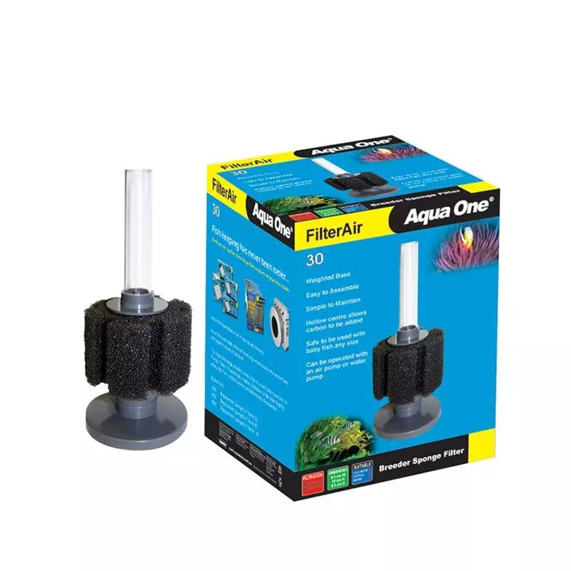 aqua-one-filterair-30-sponge-filtration-system Aqua One FilterAir 30 Sponge Filtration System