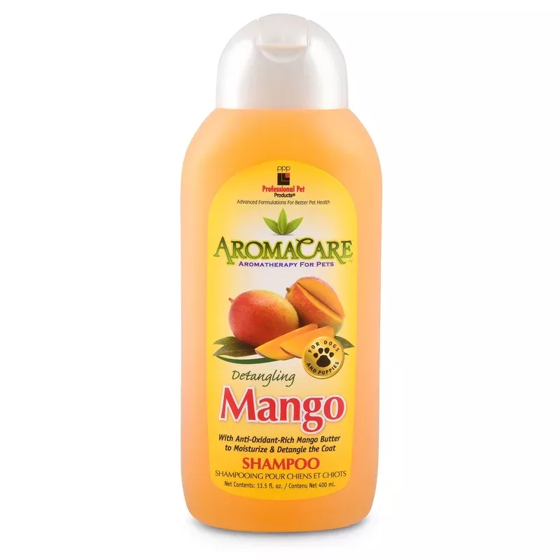 AromaCare Detangling Mango Pet Shampoo 13.5 oz