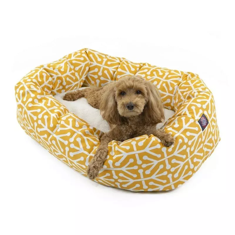 aruba-sherpa-bagel-dog-bed Aruba Sherpa Bagel Dog Bed