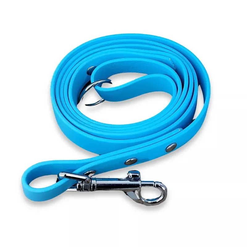 baby-blue-waterproof-biothane-dog-lead Baby Blue Waterproof Biothane Dog Lead