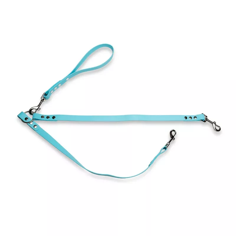 Baby Blue Waterproof / Biothane Dog Split Lead