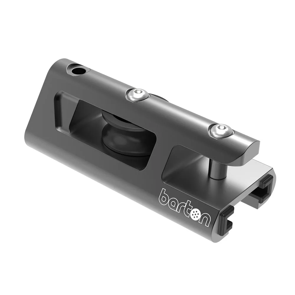 Barton 32mm End StopBecket Genoa Car Track – Black [32221GTB]