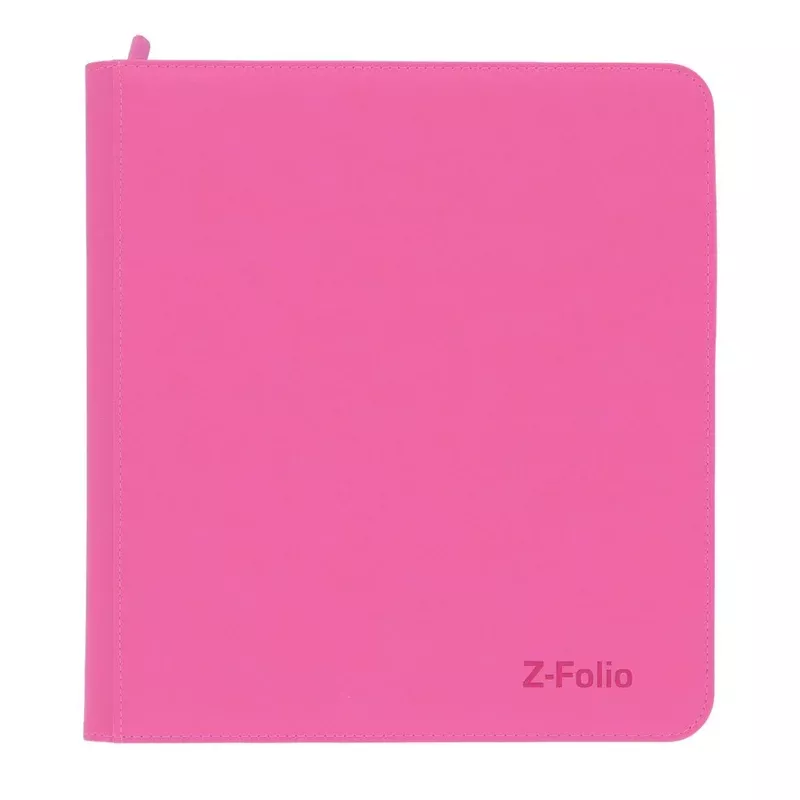 bcw-z-folio-pink-12-pocket-lx-binder BCW Z-Folio Pink 12 Pocket LX Binder