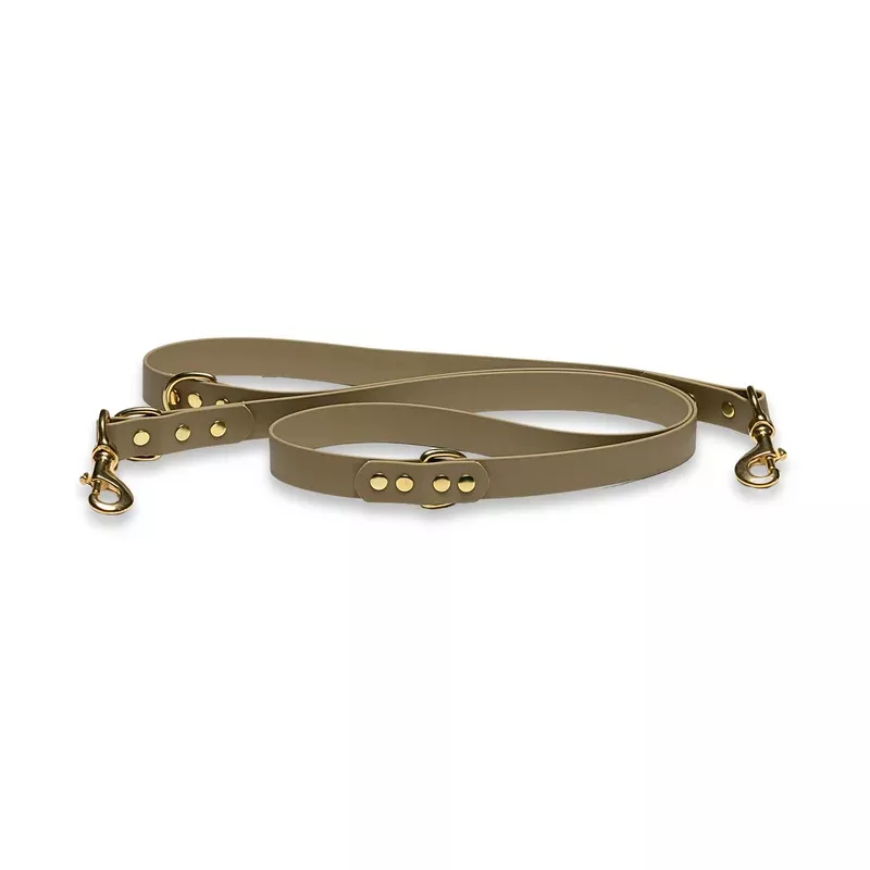 beige-waterproof-biothane-dog-training-lead Beige Waterproof / Biothane Dog Training Lead