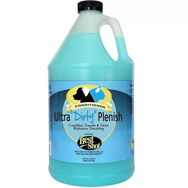 Best Shot Ultra Dirty Plenish Conditioner – professional multifunctional conditioner for removing tangles undercoat and deodorizing concentrate 1:7