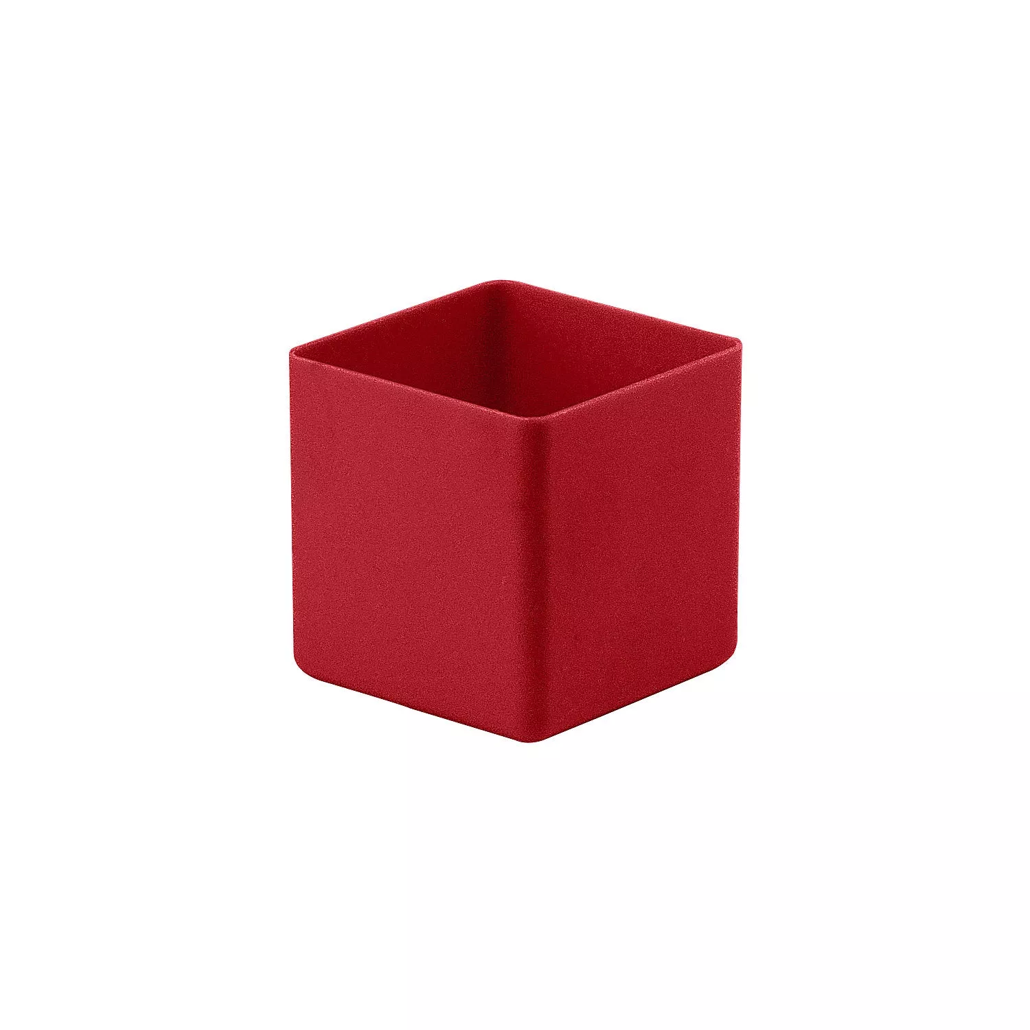 bins-height-70-mm-red-lxw-74-74-mm-pack-50 Bins, height 70 mm, red, LxW 74×74 mm, pack of 50.