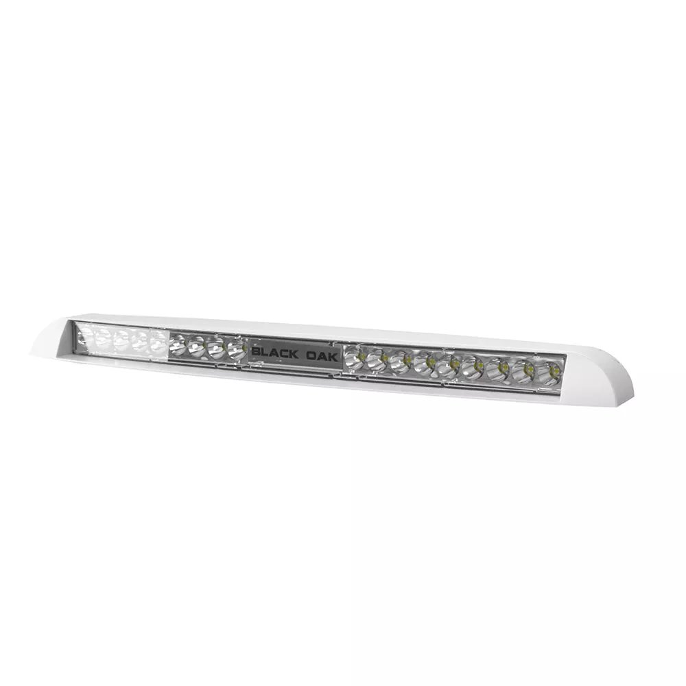 Black Oak Low Profile Marine Bar – Spot – White [LP-WS]