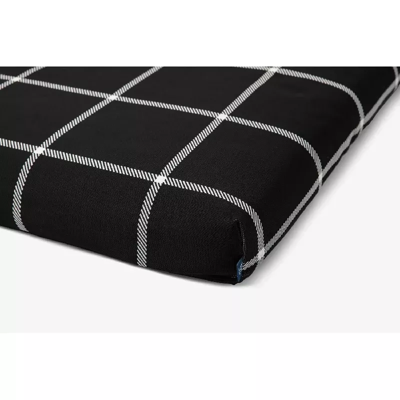 Black Plaid Dog Bed | Dog Bed or Bed Cover