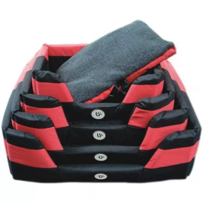 bono-fido-stay-dry-dog-bed-red-medium Bono Fido Stay Dry Dog Bed Red Medium