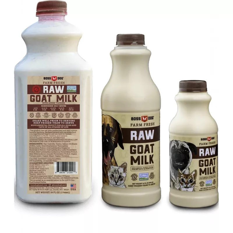 Boss Dog Raw Goat Milk