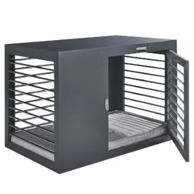 bowsers-moderno-pet-crate-grey Bowsers Moderno Pet Crate Grey