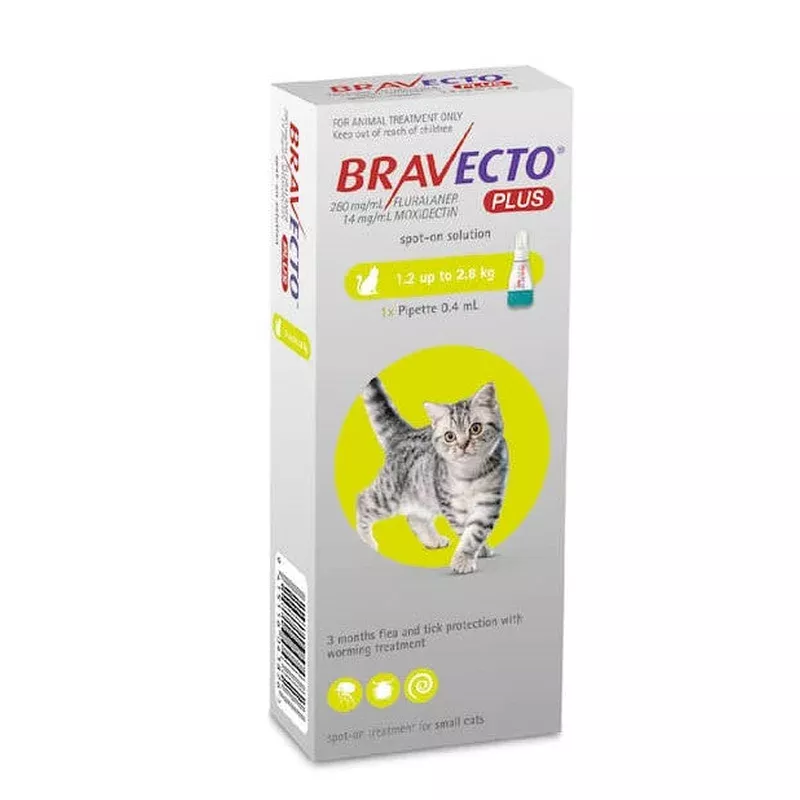 bravecto-spot-on-plus-12-28kg-cats BRAVECTO SPOT ON PLUS 12 – 28KG CATS