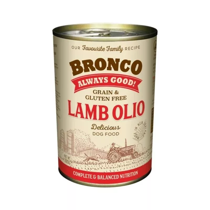 bronco-lamb-olio-canned-dog-food Bronco Lamb Olio Canned Dog Food