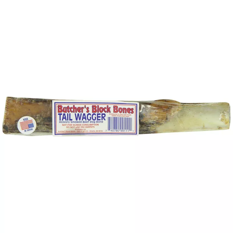 butchers-block-bones-tailwagger-beef-rib-bone-8-to-10-inch ButcherS Block Bones Tailwagger Beef Rib Bone 8 To 10-Inch
