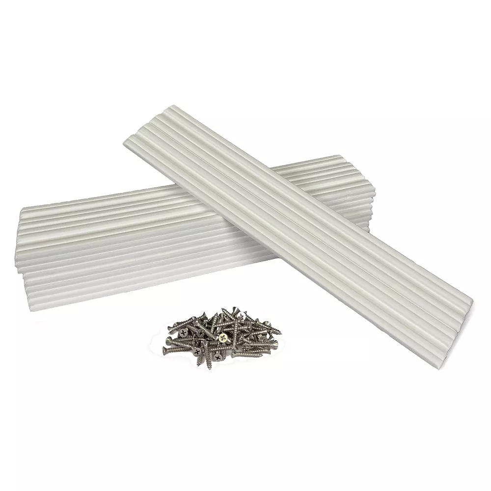 Caliber Marine Slides 3″x15″ White *10-Pack [23011]