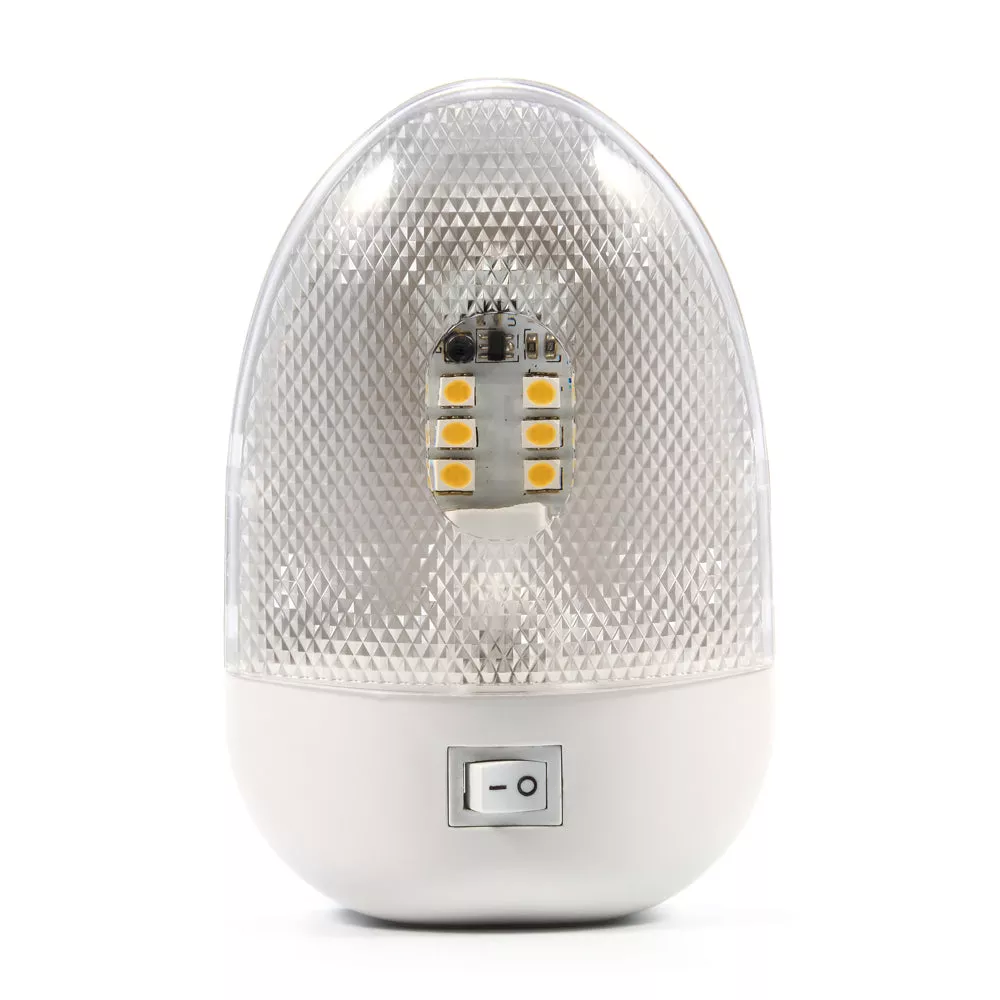 Camco LED Single Dome Light – 12VDC – 160 Lumens [41331]