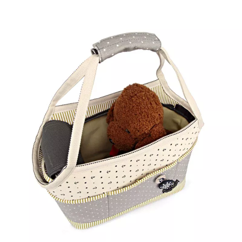 canvas-pet-carrier-tote-with-nautical-design-breathable-stylish Canvas Pet Carrier Tote with Nautical Design Breathable & Stylish