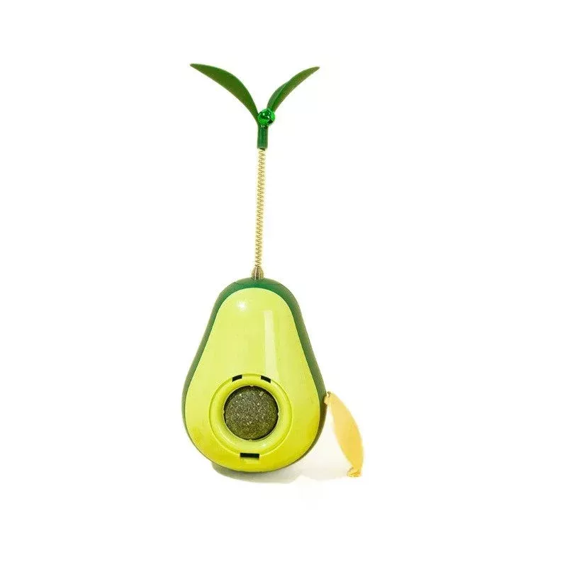 cat-toy-avocado-tumbler-catnip-ball-interactive Cat Toy Avocado Tumbler & Catnip Ball Interactive