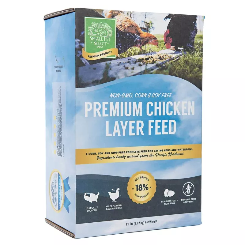 Chicken Layer Feed Non-GMO Corn & Soy Free