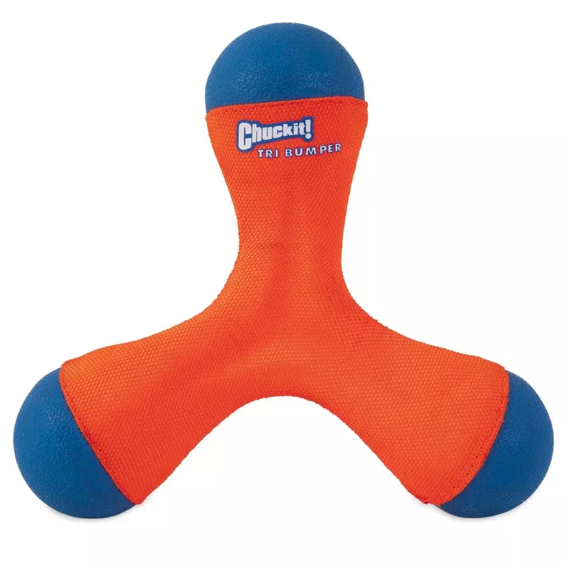 CHUCKIT! AMPHIBIOUS TRI-BUMPER FETCH TOY