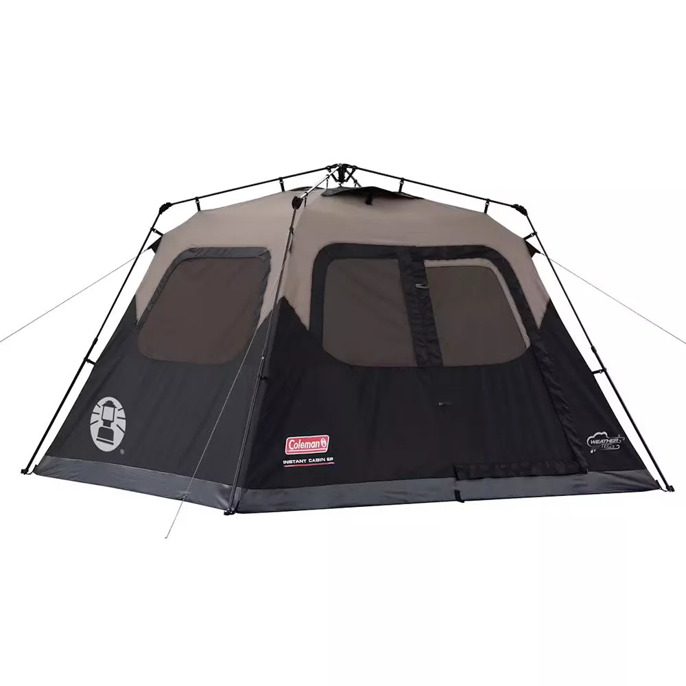 Coleman 6-Person Instant Cabin – Black [2206913]
