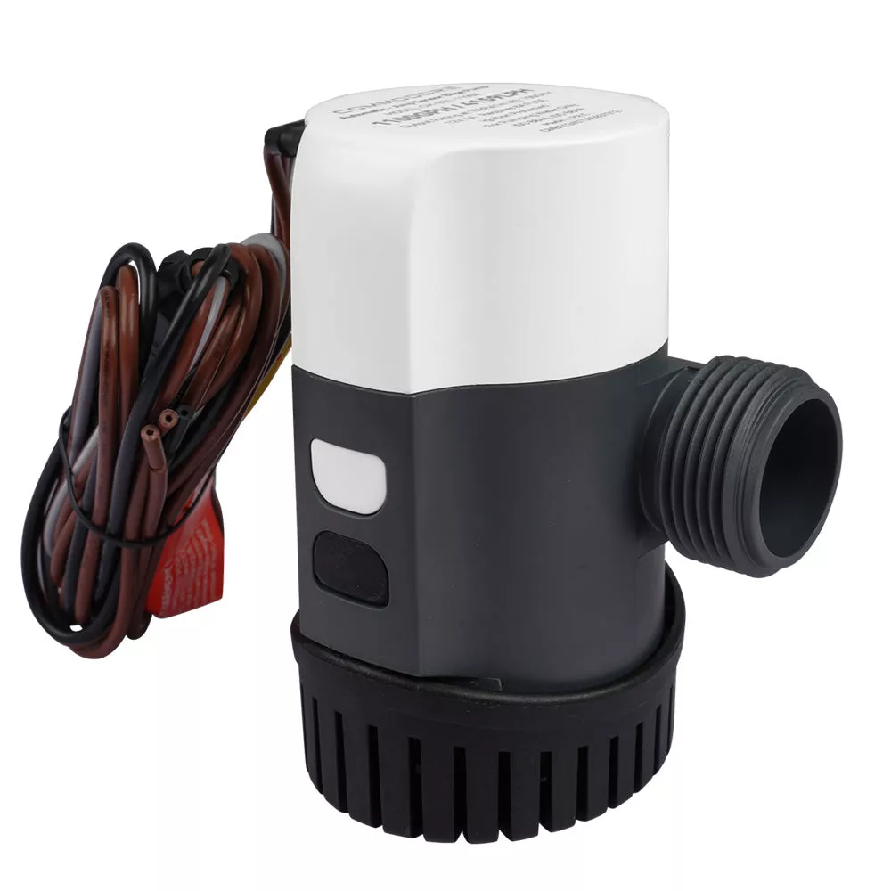 Commodore 1100 GPH Automatic AMP Sensor Bilge Pump – 12V [CM-B31-1100B]
