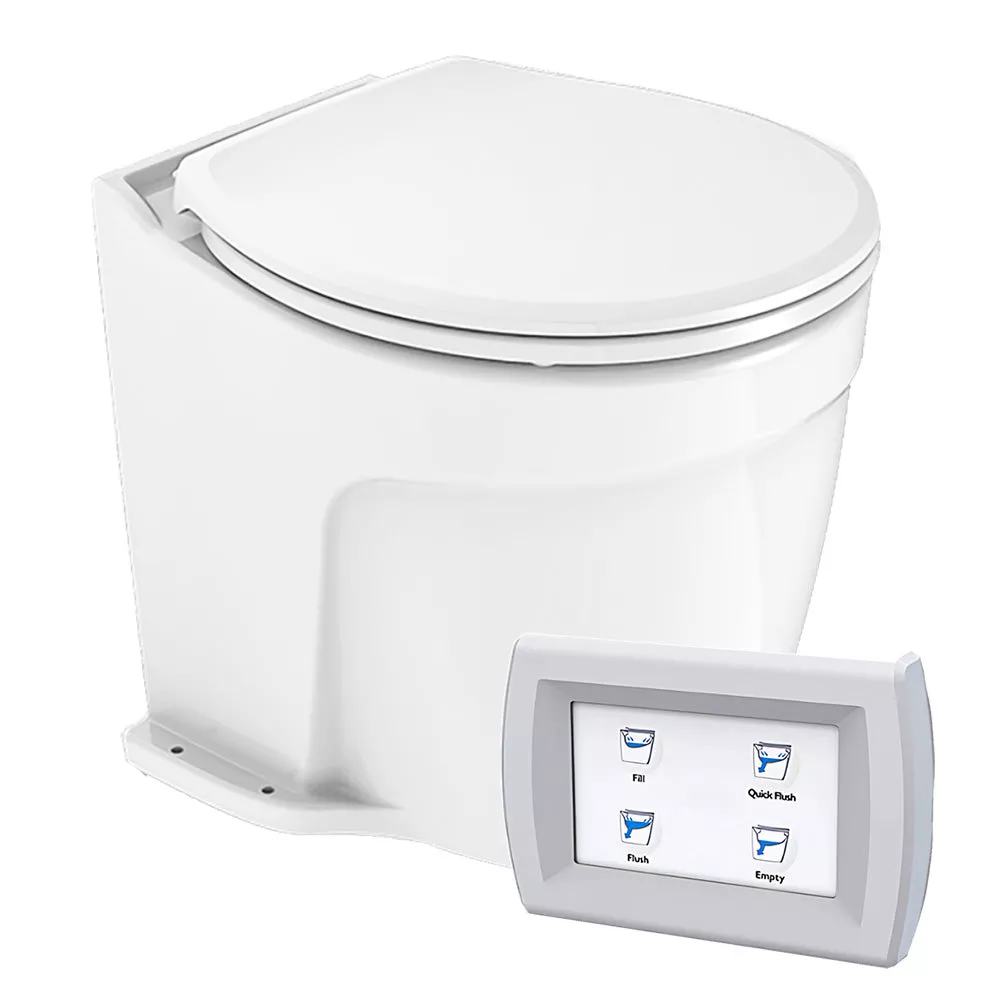 Commodore Deluxe Flush Electric Toilet – Raw Water Pump [CM6RMT]