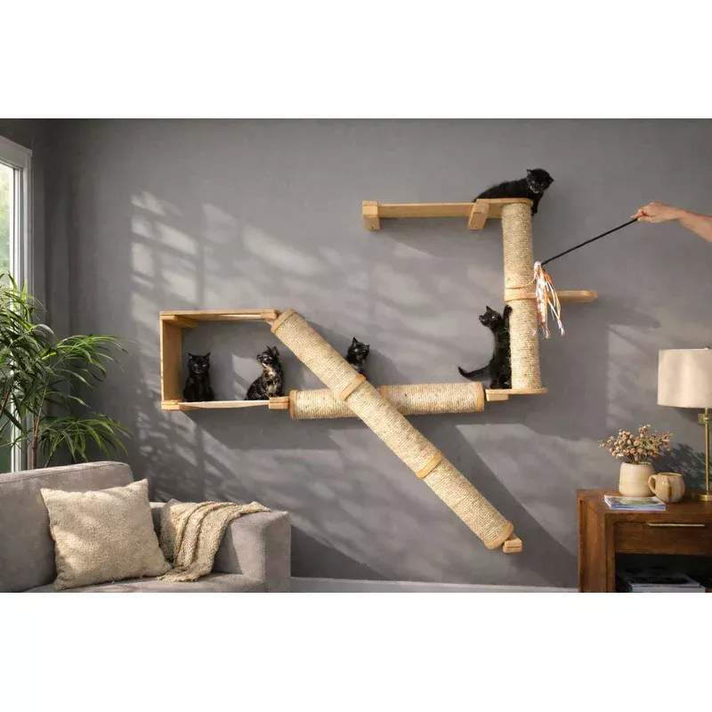 crossroads-cat-wall-scratcher-tree-with-ramp The Crossroads – Cat Wall Scratcher – Tree with Ramp