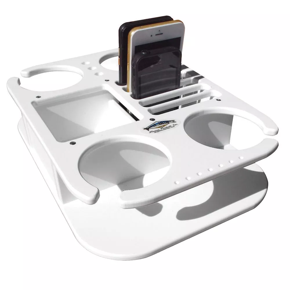 Deep Blue Marine Phone/Drink Holder w/Suction Cups [BH-4CELL]