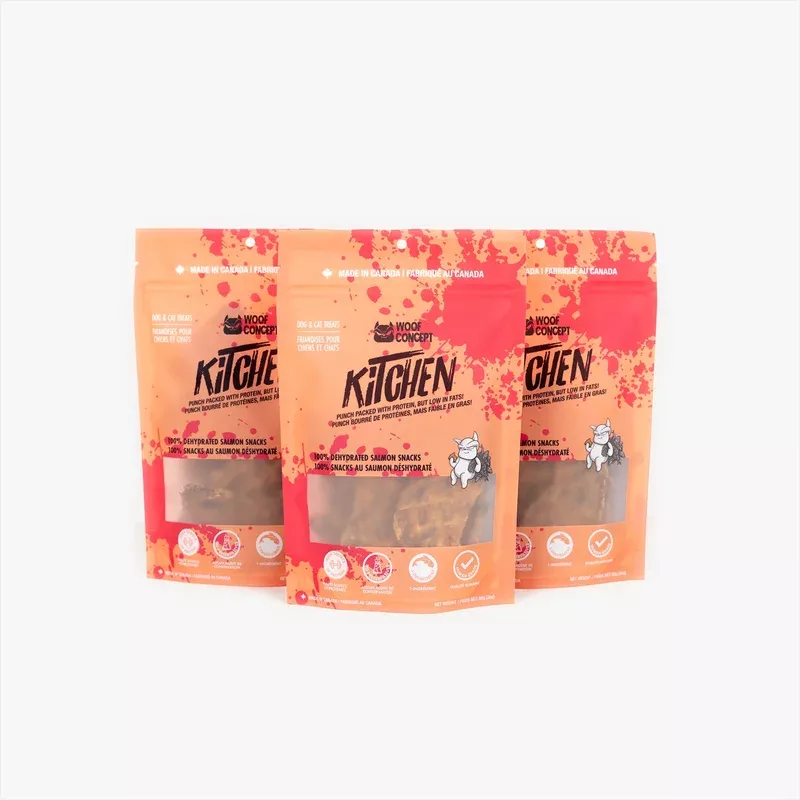 Dehydrated Salmon Treat – 3 Pack