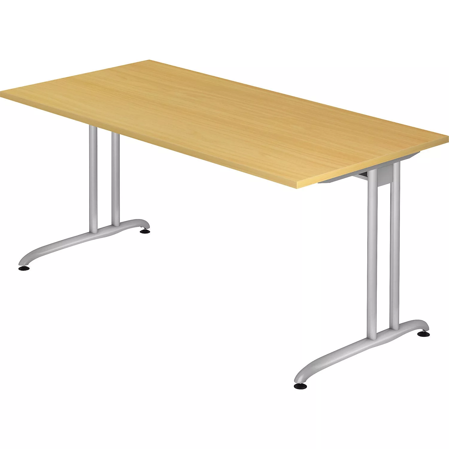 desk-hxd-720-x-800-mm-width-1600-mm-beech-finish Desk, HxD 720 x 800 mm, width 1600 mm, beech finish.