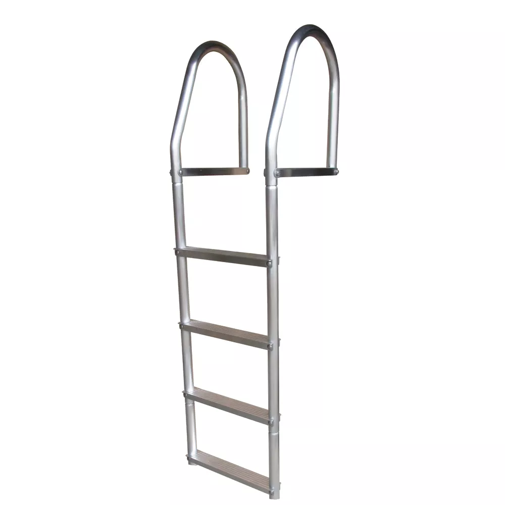 Dock Edge Fixed Eco – Weld Free Aluminum 4-Step Dock Ladder [DE2074F]