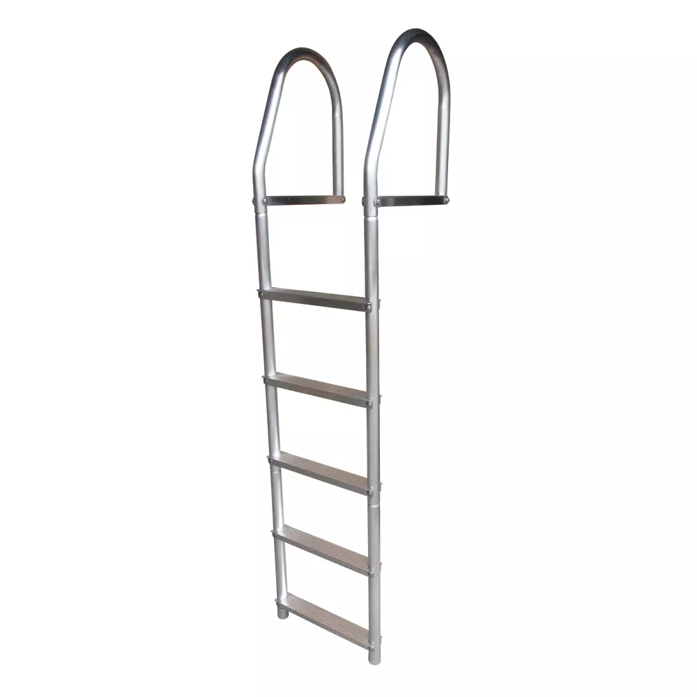 Dock Edge Fixed Eco – Weld Free Aluminum 5-Step Dock Ladder [DE2075F]