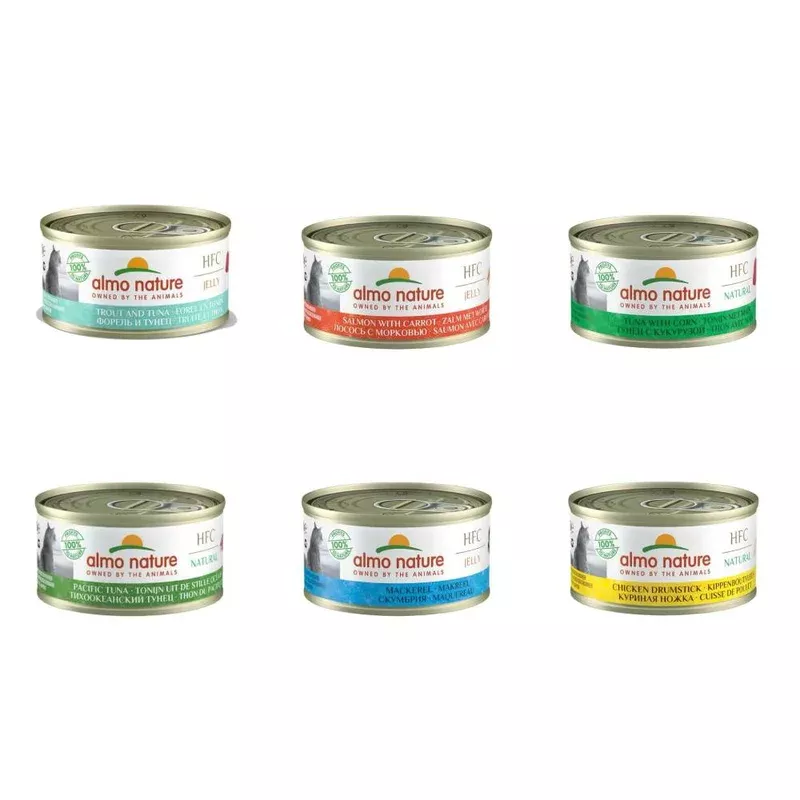 donation-to-mcds-almo-nature-cat-hfc-70g-x-24cans-assorted *DONATION TO MCDS* Almo Nature Cat HFC 70g x 24cans (Assorted)
