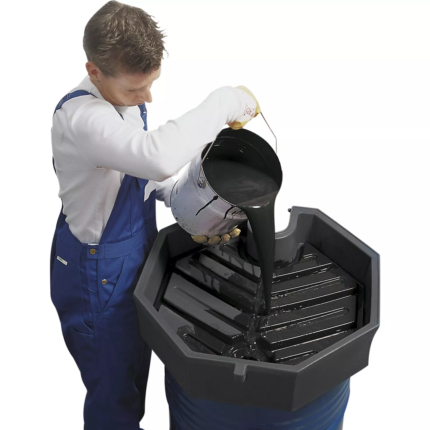 drum-funnel-690-mm-pe-with-sieve Drum funnel,690 mm, PE, with sieve.