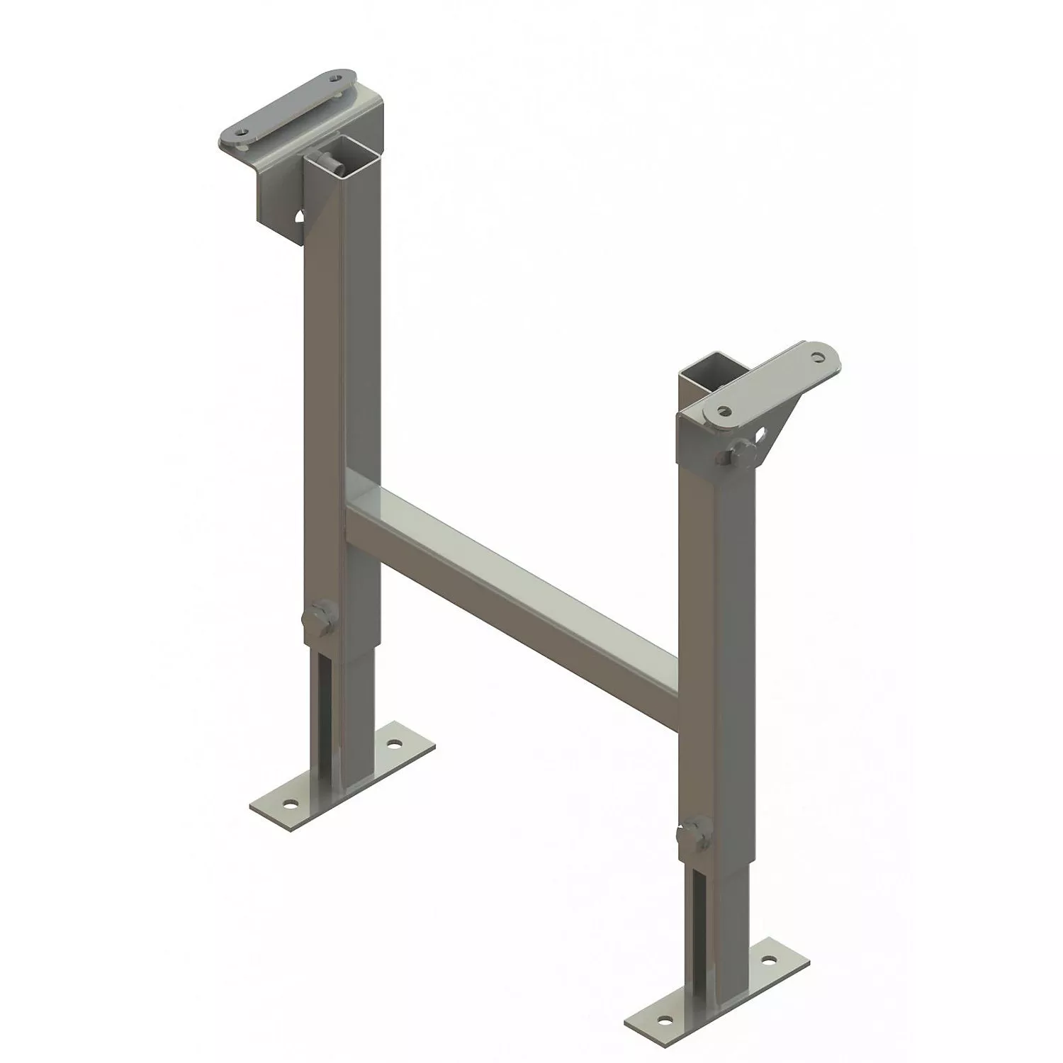 Dual frame support, track width 400 mm, height up to support 430 – 670 mm.